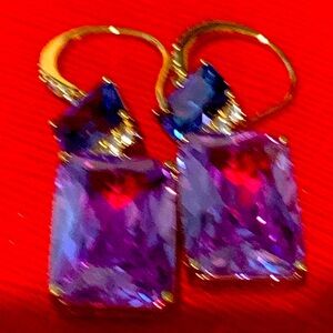 Unique  Very rare from France brand new gorgeous earrings.Crystals, must…